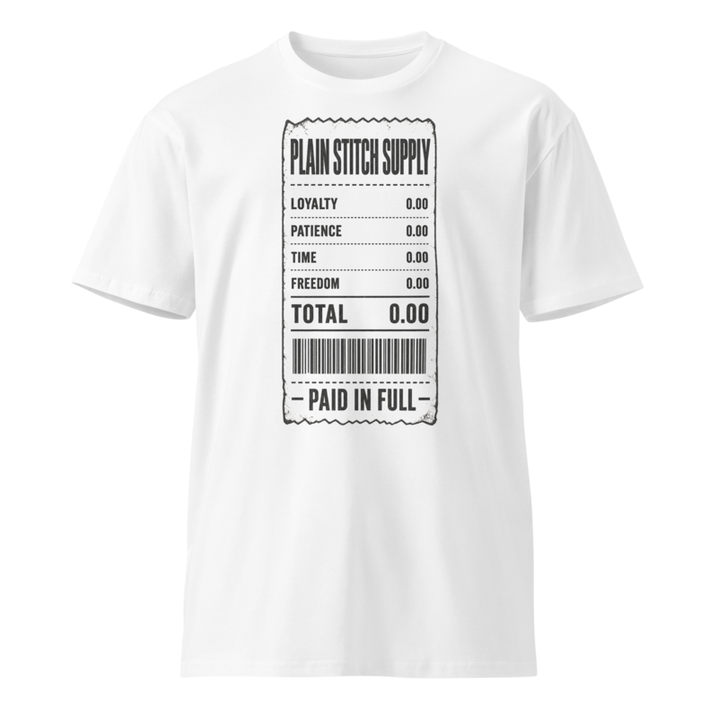 Receipt Club Tee